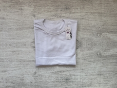 REMERA BASICA UNISEX BLANCA