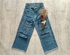 JEAN WIDE LEG BOLSILLOS