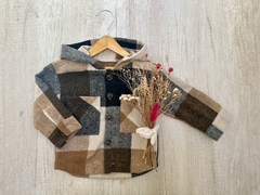 CAMISACO CUADRILLE BEIGE/NEGRO/MARRON - comprar online