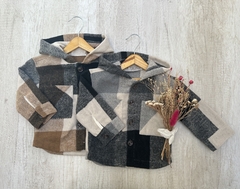 CAMISACO CUADRILLE BEIGE/NEGRO/GRIS en internet