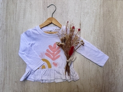 REMERA CON VOLADITOS ARCOIRIS - comprar online