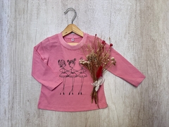 REMERA BAILARINAS ROSA - comprar online