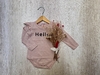 BODY HELLO CON VOLADITOS ROSA VIEJO - comprar online