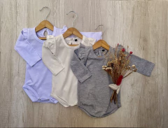 BODY VOLADITOS GRIS - comprar online