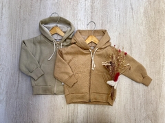CAMPERA FRIZADA BEIGE en internet