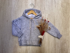 CAMPERA FRIZADA GRIS - comprar online