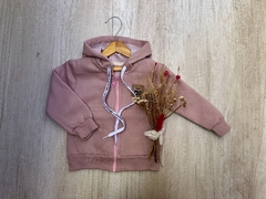 CAMPERA FRIZADA ROSA VIEJO - comprar online