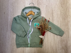CAMPERA FRIZADA PISTACHO - comprar online