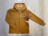 CAMPERA FRIZADA CON BOLSILLOS MOSTAZA - comprar online
