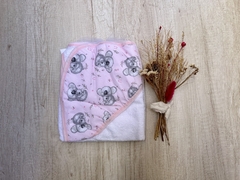 SET TOALLON + BABITA KOALAS ROSA - comprar online