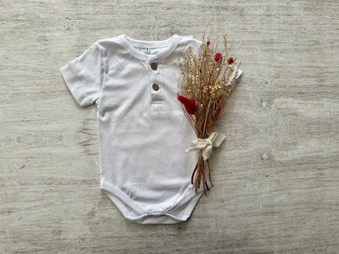BODY BOTONES BLANCO