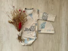 BODY CRUZADO + GORRITO PERRITOS BEIGE - comprar online
