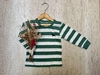 REMERA RAYADA VERDE Y BLANCA - comprar online