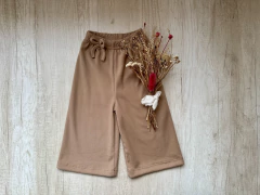 PALAZZO DARLON CON MOÑITOS MARRON - comprar online