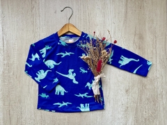 REMERA DINOS AZUL FRANCIA - comprar online