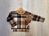 BUZO DE PLUSH BIFAZ ESCOCÉS MARRON - comprar online