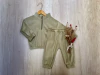 CONJUNTO DE PLUSH BIFAZ BUZO OVER + BABUCHA PISTACHO - comprar online