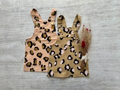 JUMPER DE BENGALINA PRINT BEIGE - comprar online