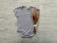 BODY DE MORLEY RAYADO BLANCO Y NEGRO