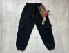 BABUCHA CARGO FRIZADA NEGRA - comprar online