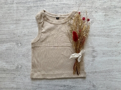 MUSCULOSA CORTA DE MORLEY BEIGE