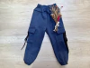 BABUCHA CARGO FRIZADA TIRANTES AZUL MELANGE - comprar online