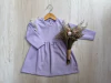 VESTIDO DARLON CON PUNTILLA LILA - comprar online