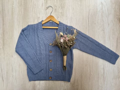 CARDIGAN DE LANA TEJIDO AERO en internet