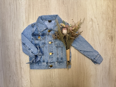CAMPERA DE JEAN NEVADA CELESTE - comprar online