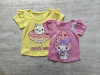 REMERA MANGA CORTA VOLADITOS ESTAMPADA