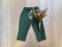 BABUCHA RECTA FRIZADA VERDE - comprar online