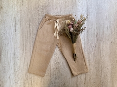 BABUCHA RECTA FRIZADA BEIGE - comprar online