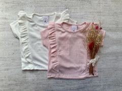 PUPERA DE MORLEY CON VOLADITOS ROSA - comprar online