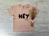 REMERA HEY ROSA VINTAGE