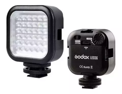 Iluminador De Led Godox Led36 Dimerizável Maya Equipamentos Fotográficos