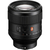 Lente Sony FE 85mm f/1.4 GM, com design robusto e controle de foco.