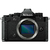Câmera mirrorless Nikon Zf corpo preto com design clássico e detalhes em relevo.