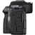 Câmera Canon Eos R5 Mark II corpo, vista frontal com detalhes do sensor.

