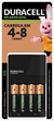Carregador De Pilhas Duracell Com 4 Pilhas Aa Recarregaveis 2500mah I Maya Equipamentos Fotográficos 