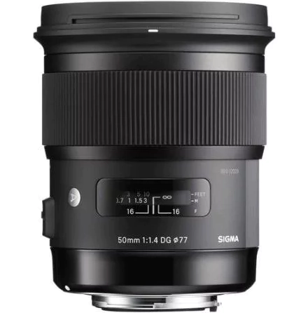 Lente Sigma Art 50mm F/1.4 Dg Hsm Para Nikon F I Maya Equipamentos Fotográficos 
