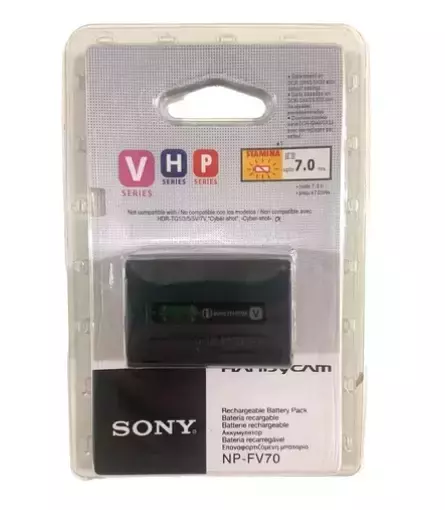 Bateria Np-fv70 Sony P/cameras Hdr-sr11e Hdr-sr12e Hdr-tg1e