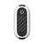 Câmera de Ação Insta360 GO 3S na cor branca, vista de cima, mostrando o design e os detalhes do produto