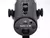 Microfone PODMIC-GO Prostream preto com base redonda e botões de controle frontal

