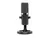 Microfone PODMIC-GO Prostream preto com base redonda e botões de controle frontal