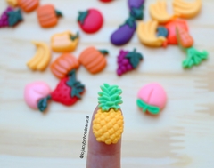 Apliques de Resina Frutas - 5 Unidades na internet