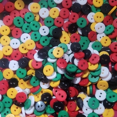 Kit Pacote 100 Botões 8mm 2 furos - loja online