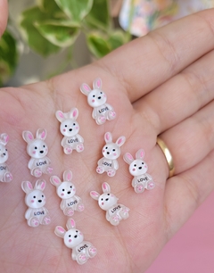 Aplique Miniatura Coelhinho - 20 Unidades - comprar online
