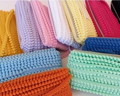 Fita Mini Pompom 13mm - 2 metros na internet