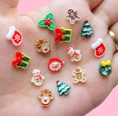 20 Apliques Natal Papai Noel Artesanato