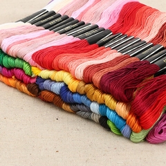 50 Peças Linhas de Meada Diversas Cores - comprar online